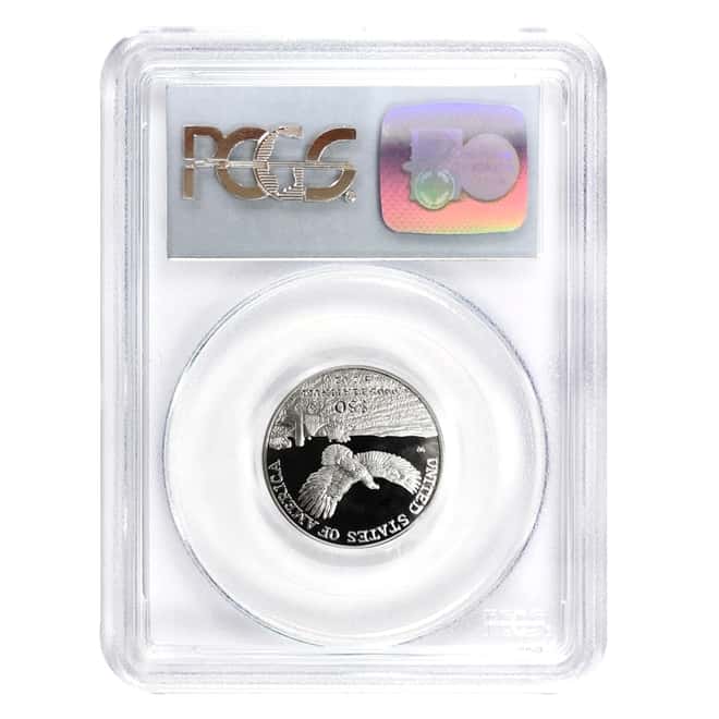 2000 W 1/2 oz $50 Platinum American Eagle Proof Coin PCGS PF 69 DCAM