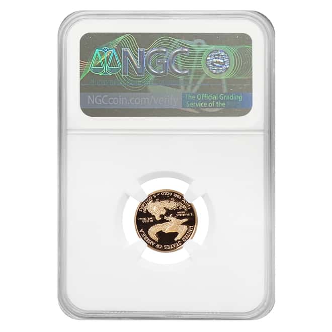 2019 W 1/10 oz $5 Proof Gold American Eagle NGC PF 70 UCAM