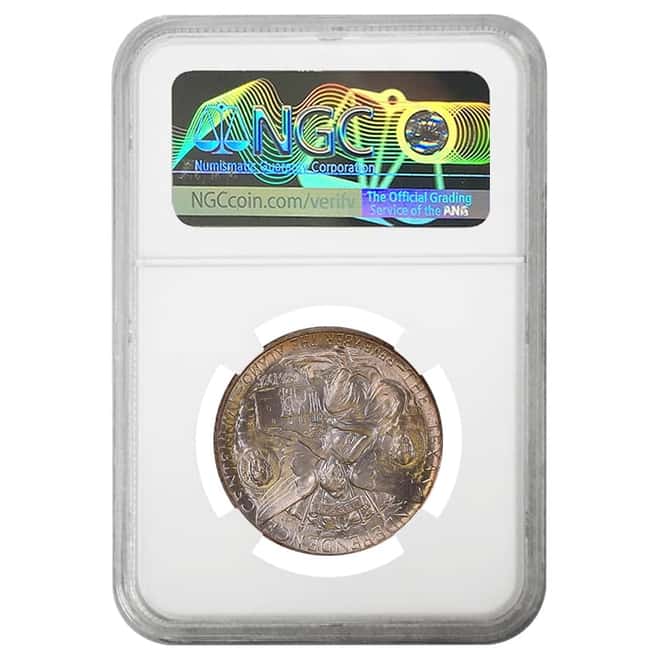 1936 Texas Half Dollar 90% Silver Commem NGC MS 66