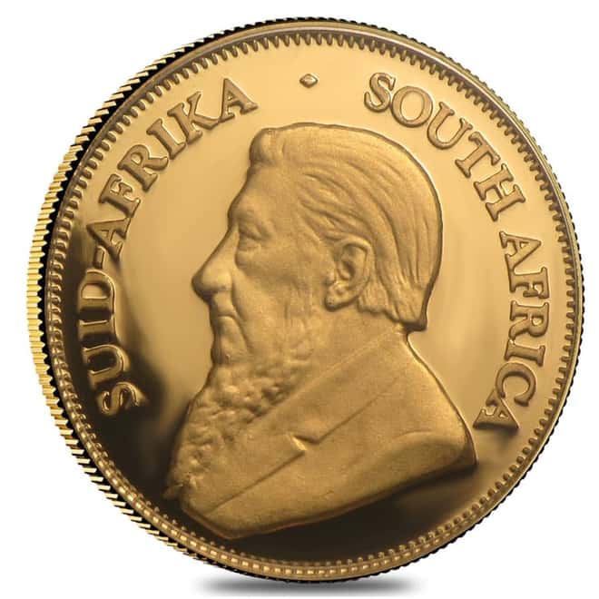 2000 South Africa 1/10 oz Proof Gold Krugerrand (w/Box & COA)