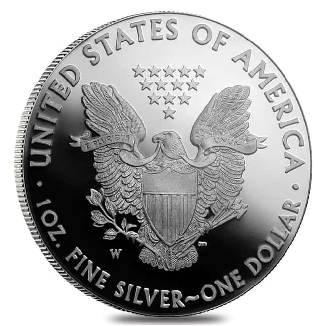 2020-W 1 oz Proof Silver American Eagle (w/Box & COA)