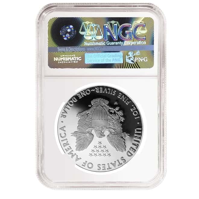 2016-W 1 oz Proof Silver American Eagle NGC PF 70 UCAM - 30th Anniv. (Edmund C. Moy Signature)