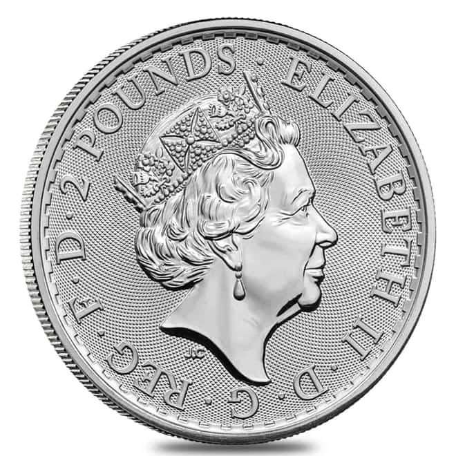 2019 Great Britain 1 oz Silver Britannia Oriental Border Coin .999 Fine BU