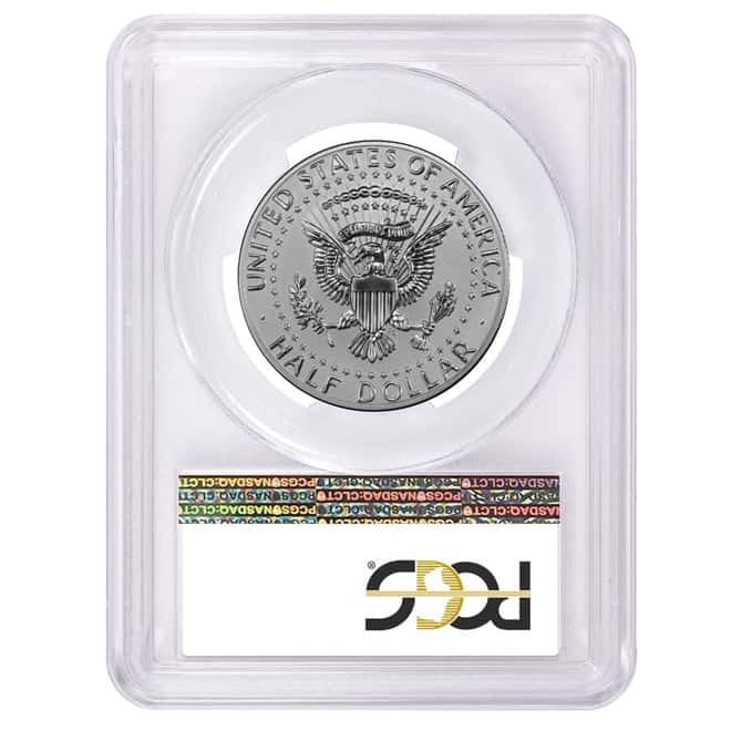 2019 S Apollo 11 50th Anniversary Reverse Proof Kennedy Half Dollar Comm. PCGS PF 70 FS