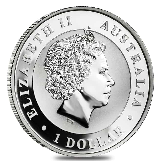 2017 1 oz Silver Australian Kookaburra Rooster Privy Perth Mint .999 Fine BU In Cap