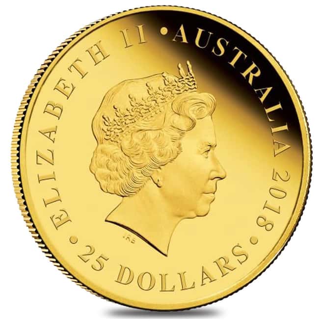 2018 Australia Proof Gold Sovereign - Perth Mint (w/Box & COA)