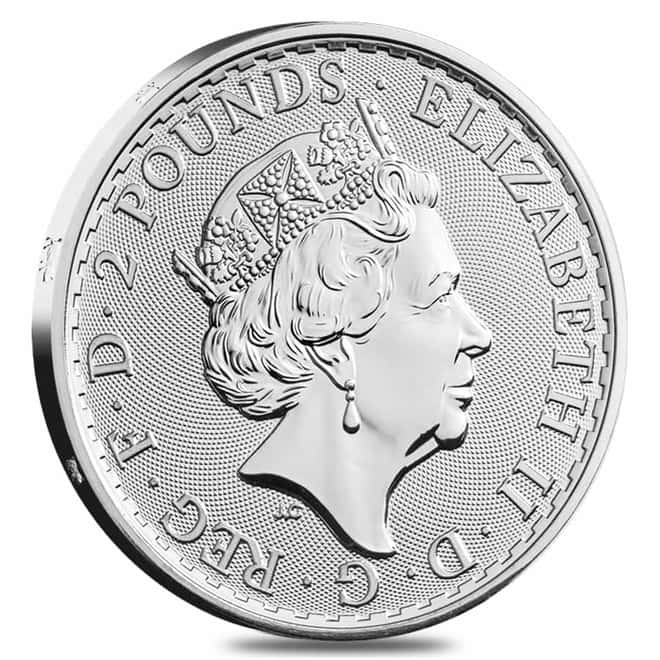 2019 Great Britain 1 oz Silver Britannia Pig Privy Coin .999 Fine BU 
