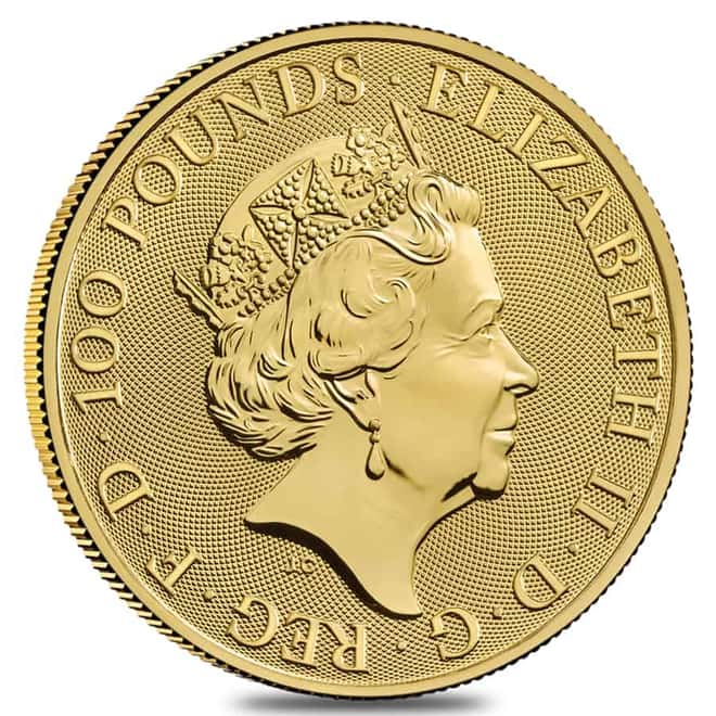 2019 Great Britain 1 oz Gold Royal Arms Coin .9999 Fine BU
