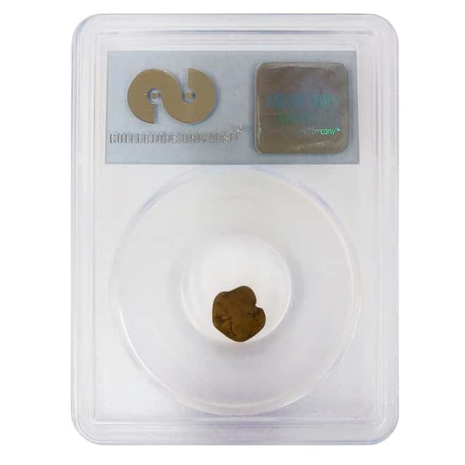 1857 2.1 gram California Gold Rush Nugget S.S. Central America PCGS