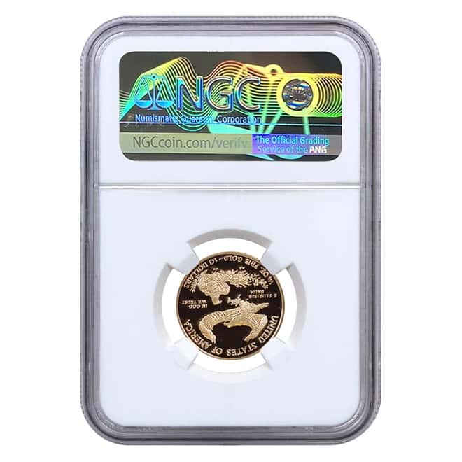 2019 W 1/4 oz $10 Proof Gold American Eagle NGC PF 70 UCAM