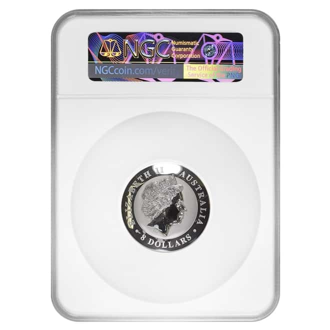 2017 5 oz Silver Australian Wedge-Tailed Eagle High Relief Reverse Proof Coin NGC PF 70