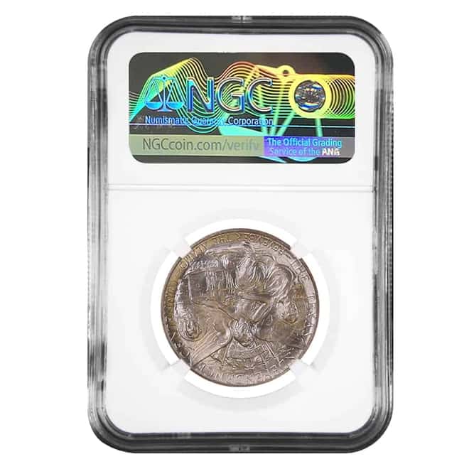 1936 S Texas Half Dollar 90% Silver Commem NGC MS 65