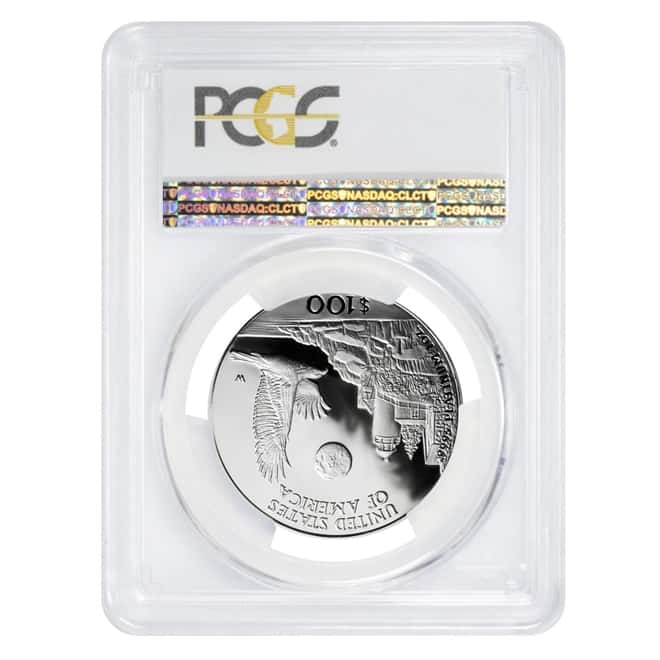 1998 W 1 oz $100 Platinum American Eagle Proof Coin PCGS PF 69 DCAM