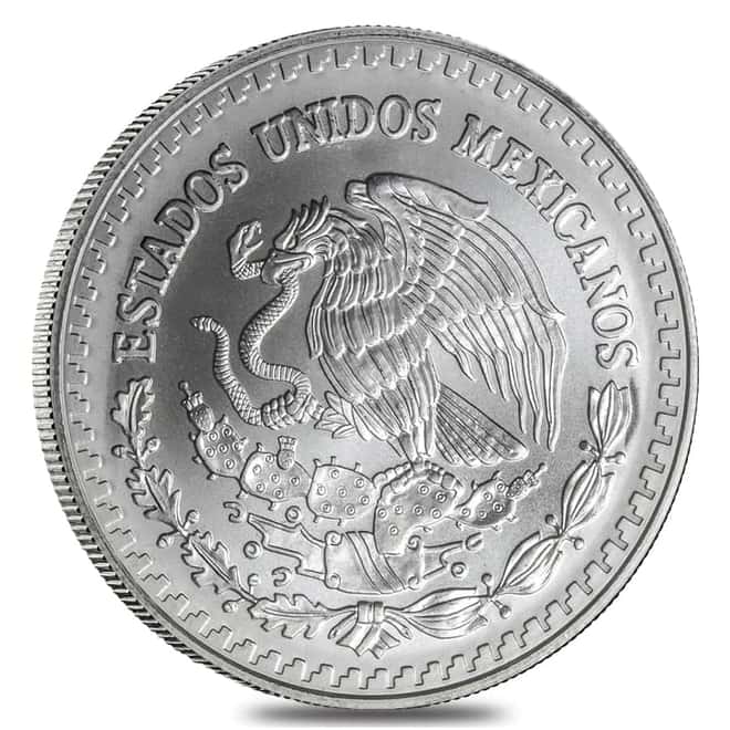1999 1 oz Mexican Silver Libertad Coin .999 Fine BU