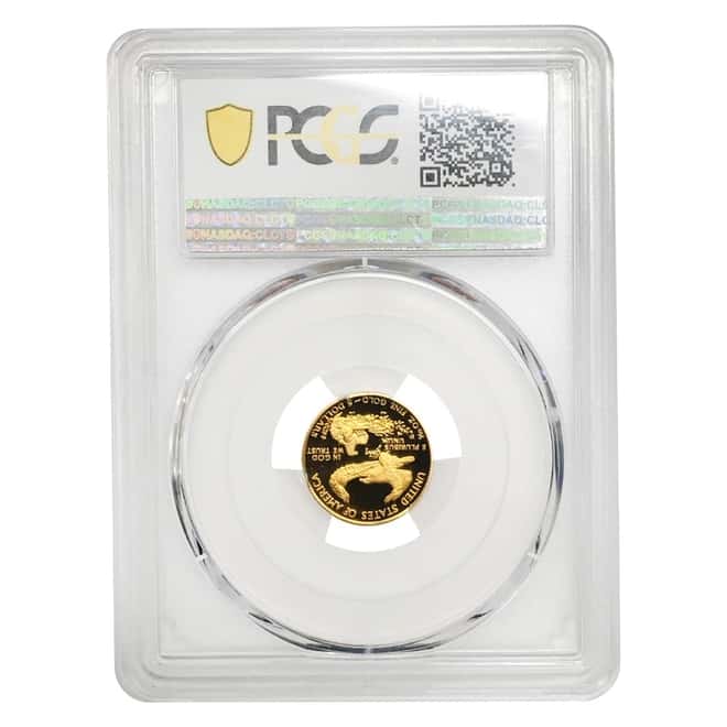 1988 P 1/10 oz $5 Proof Gold American Eagle PCGS PF 70 DCAM 