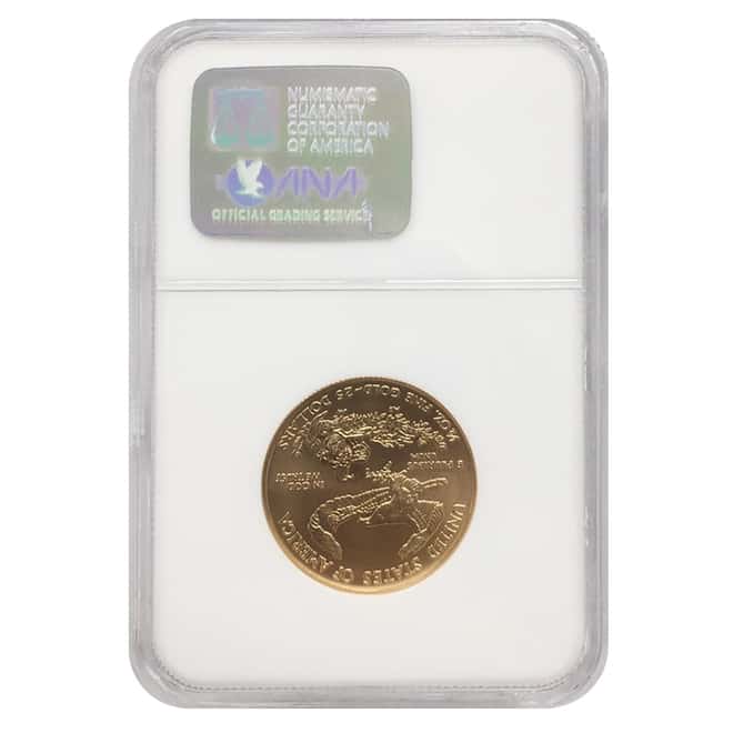 2000 1/2 oz $25 Gold American Eagle NGC MS 69
