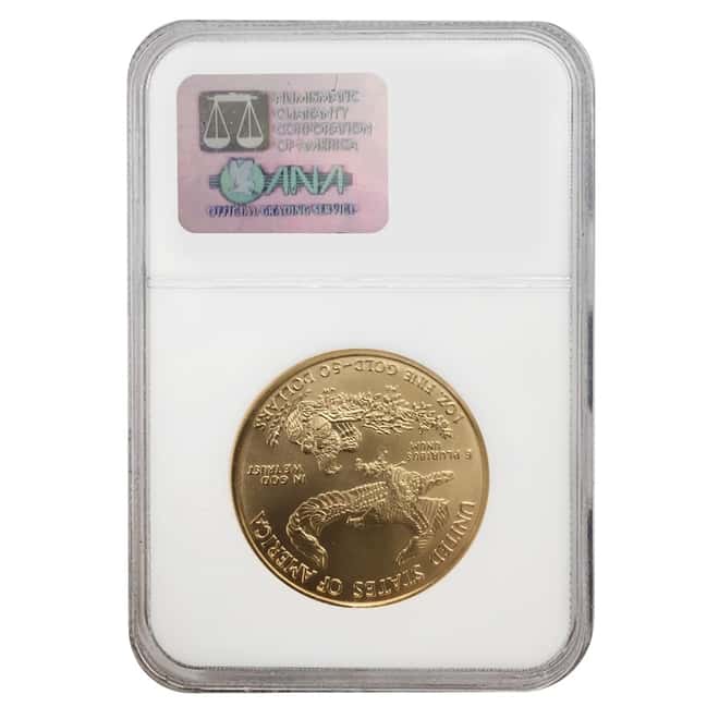 2003 1 oz $50 Gold American Eagle NGC MS 70