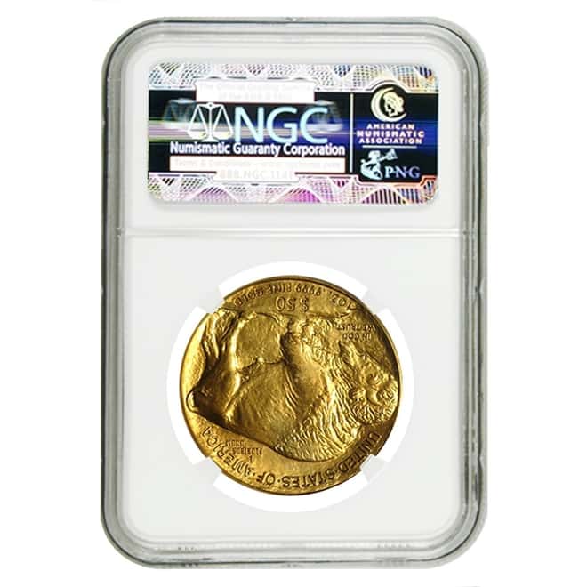 2010 1 oz $50 Gold American Buffalo NGC MS 70