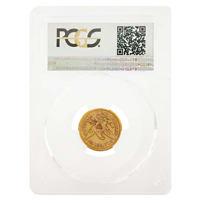 $2.5 Gold Quarter Eagle Liberty Head PCGS MS 61 (Random Year) 