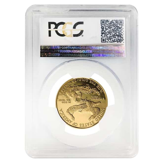 2003 W 1/2 oz $25 Proof Gold American Eagle PCGS PF 70 DCAM