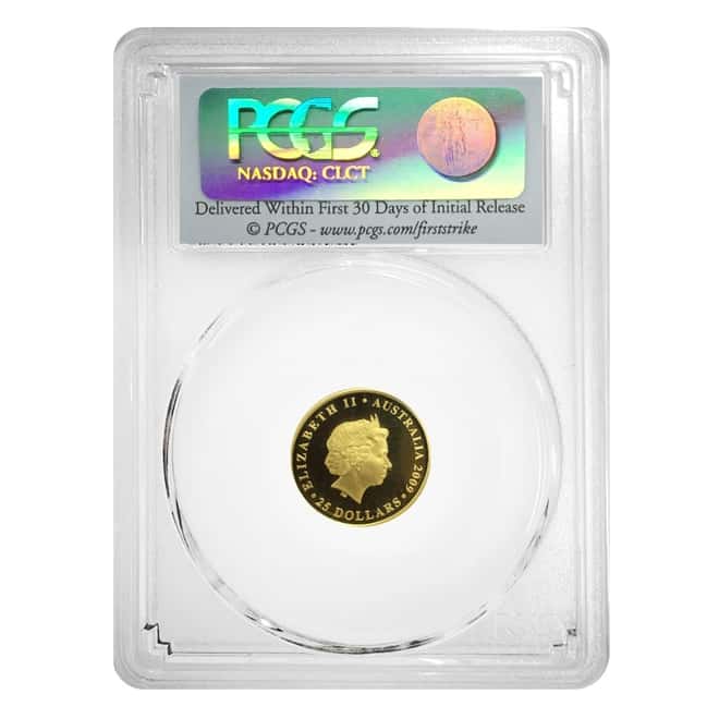 2009-P Australia Proof Gold Sovereign PCGS Gem PF DCAM First Strike FYOI