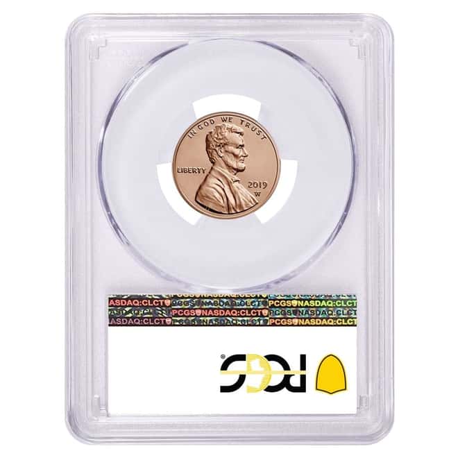 2019 W Uncirculated Lincoln Penny Cent Comm. PCGS MS 69 FS (West Point)