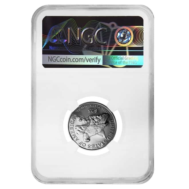 2002 W 1/4 oz $25 Platinum American Eagle Proof Coin NGC PF 70 UCAM