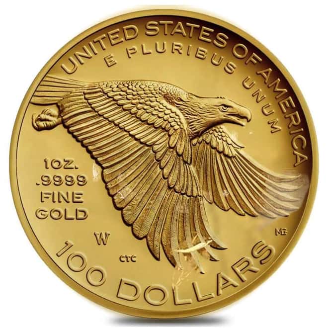 2017-W 1 oz $100 American Liberty High Relief Proof Gold Coin (Scruffy)