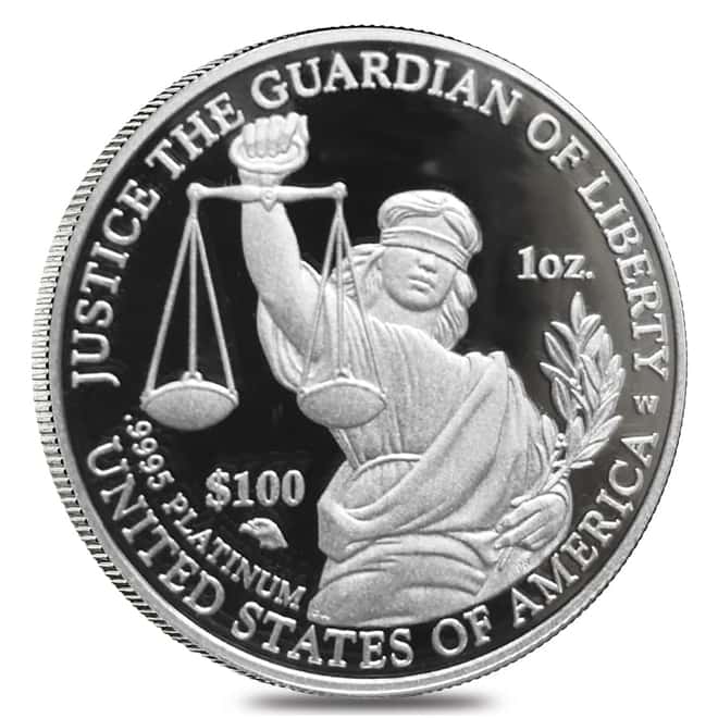 2010 W 1 oz $100 Platinum American Eagle Proof Coin (w/Box & COA)
