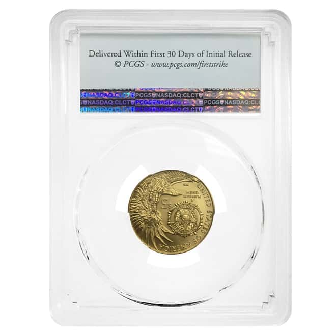 2019 W Gold $5 Commem American Legion 100th Ann PCGS MS 70 FS