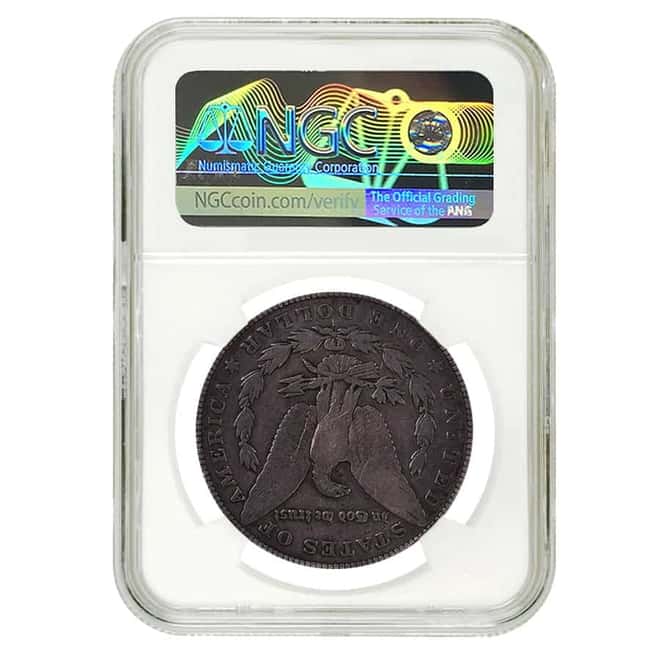 1895 S Morgan Silver Dollar $1 NGC VG Details