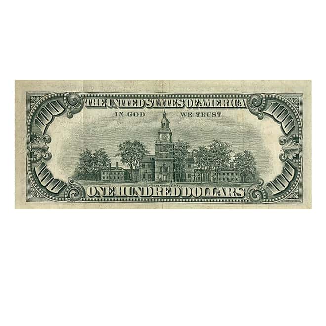 1966 $100 Bill Legal Tender Currency Note Red Seal Avg Circ