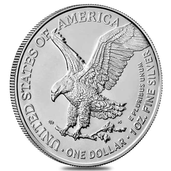 2027 1 oz Silver American Eagle NGC MS 70 ER Mountain Label