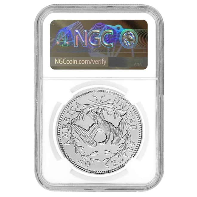 1794-2019 Smithsonian America's First Silver Dollar 3-Medal Set NGC PF 70