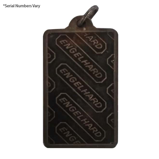 5 gram Engelhard Silver Vintage Bar .999 Fine (Pendant Variation)