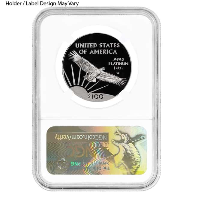 2017-W 1 oz Platinum American Eagle Proof Coin NGC PF 70 UCAM Early Releases - 20th Anniversary