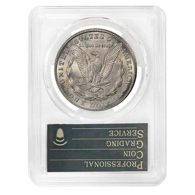 1921-S Morgan Silver Dollar $1 VAM 6A(1A) BU Scratch PCGS MS 63