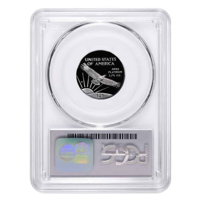 1997-W 1/4 oz $25 Platinum American Eagle Proof PCGS PF 69 DCAM