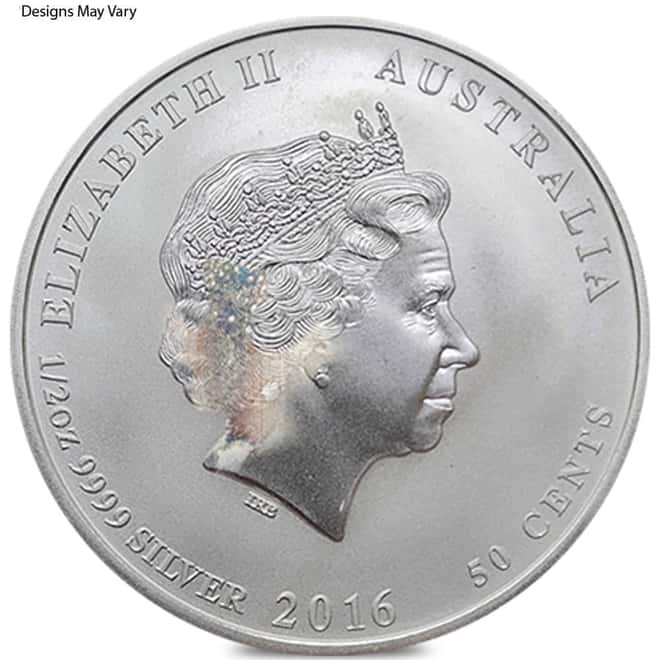 1/2 oz Silver Coin Random Mint (Milky, Scruffy, Toned)