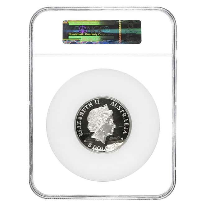 2014 5 oz Proof Silver Australian Koala High Relief NGC PF 69 UCAM