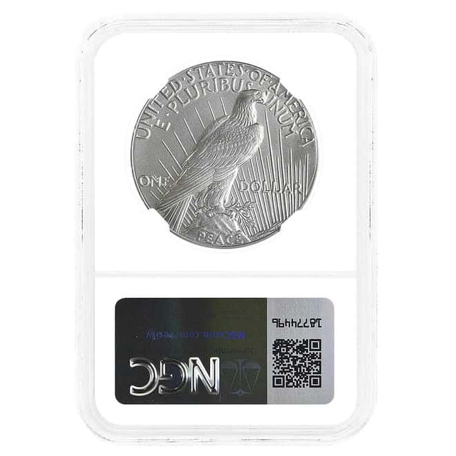 2023 Peace Silver Dollar NGC MS 70