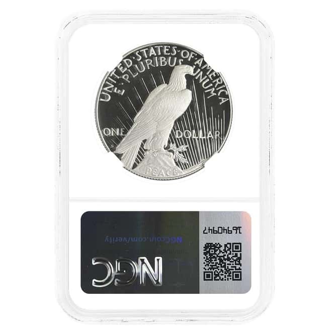 2023-S Peace Silver Dollar Proof Coin NGC PF 70 UCAM