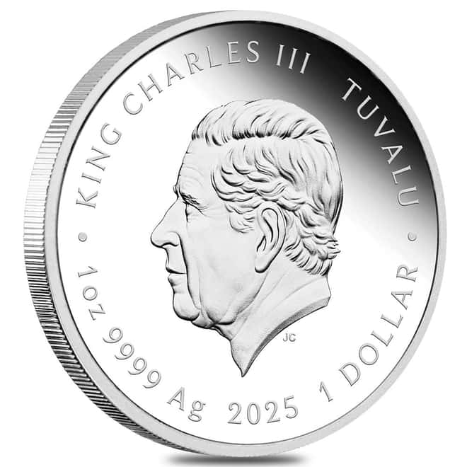 2025 1 oz Jimi Hendrix™ Proof Colorized Silver Coin Perth Mint