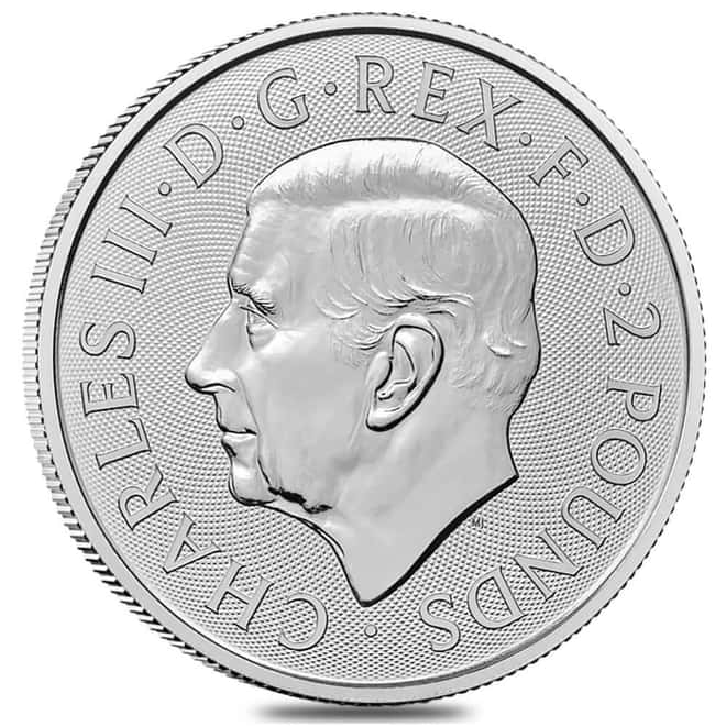 2027 Great Britain 1 oz Silver Britannia Coin BU