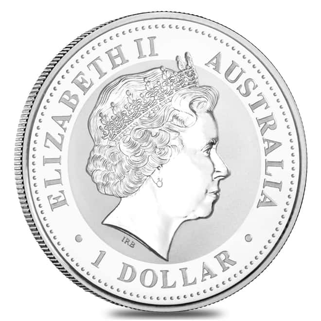 2007 1 oz Silver Lunar Year of The Pig BU Australian Perth Mint In Cap (Series I)