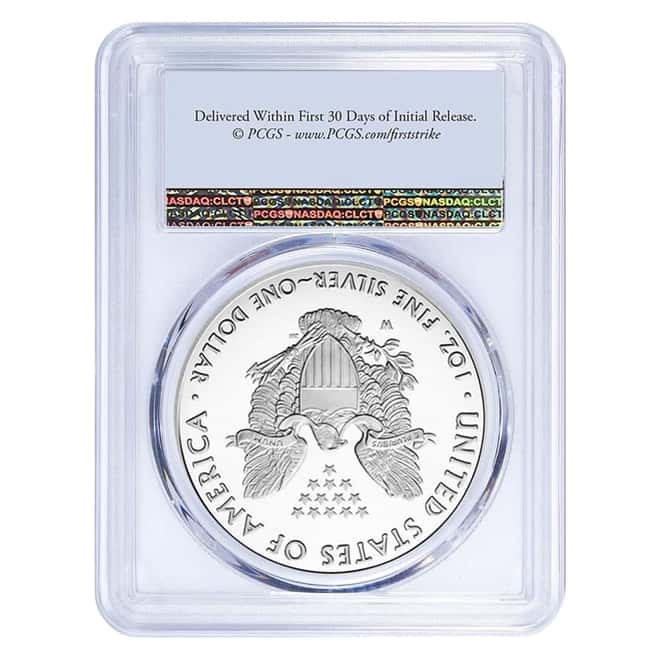 2021-W 1 oz Proof Silver American Eagle Congratulations Set PCGS PF 70 DCAM First Strike