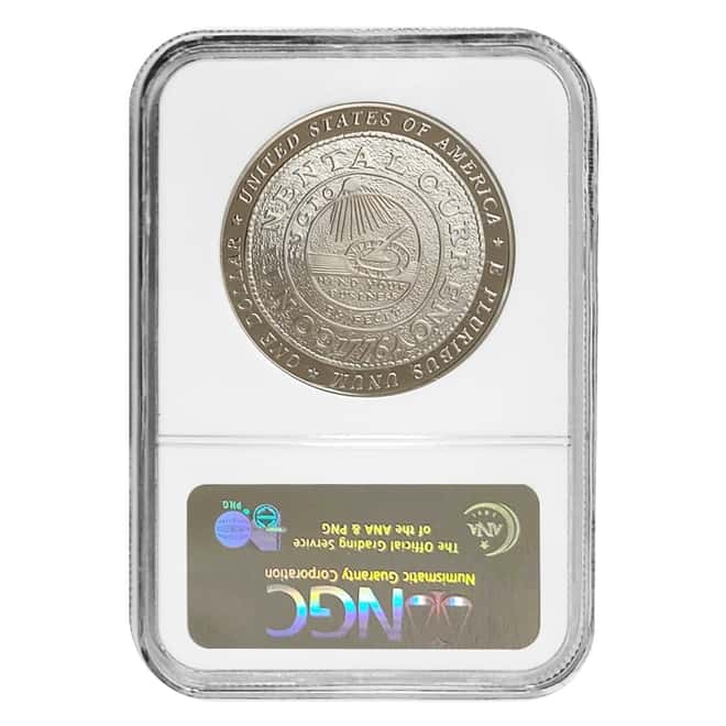 2006 P Benjamin Franklin Founding Father $1 Silver Dollar Commemorative NGC PF 70 UCAM