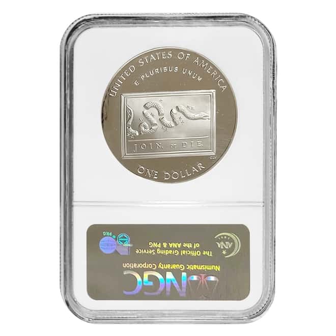 2006 P Benjamin Franklin Scientist $1 Silver Dollar NGC PF 70 UCAM