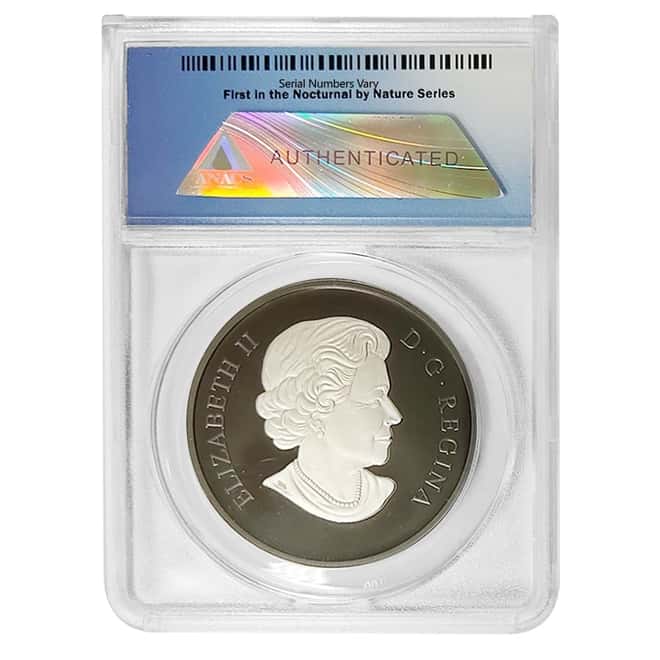2017 1 oz Silver Canadian Barn Owl Matte Proof Coin ANACS PF 70 First Release