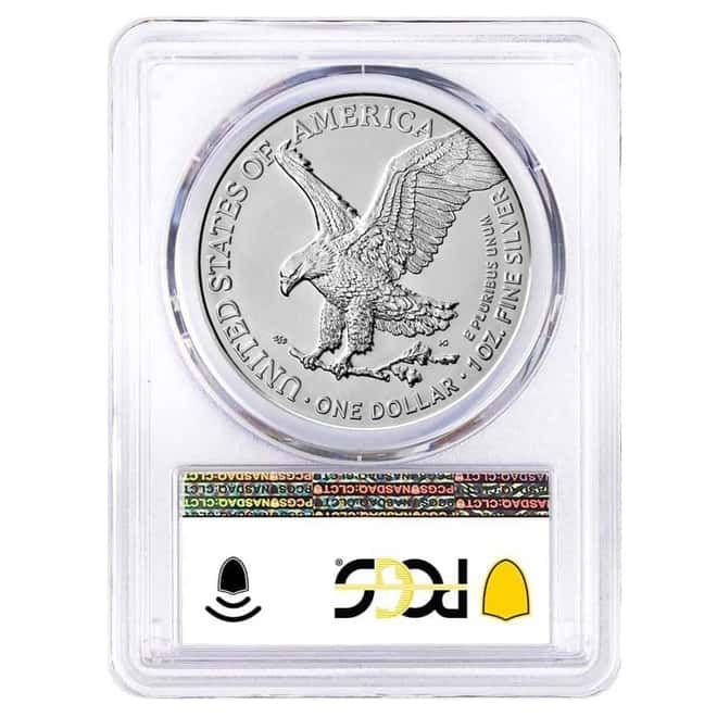 Lot of 20 - 2021 (W) 1 oz Silver American Eagle Type 2 PCGS MS 69 FS (West Point)